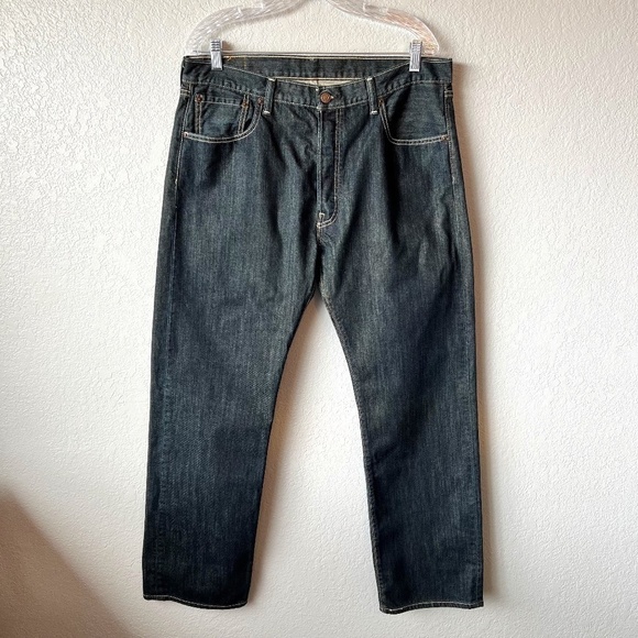 501’s 36X32 button fly traditional 5 pocket jeans - Picture 1 of 9